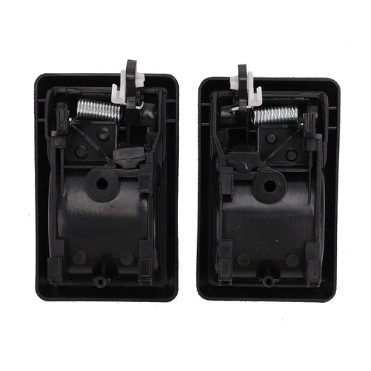 Pair Inner Door Handle Black Suitable For Toyota Landcruiser 75 78 79 Series Front / Rear