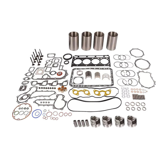 Overhaul Rebuild Kit + Liner Suitable For Kubota L4200 V2203 & Bobcat 753 A0216A0281