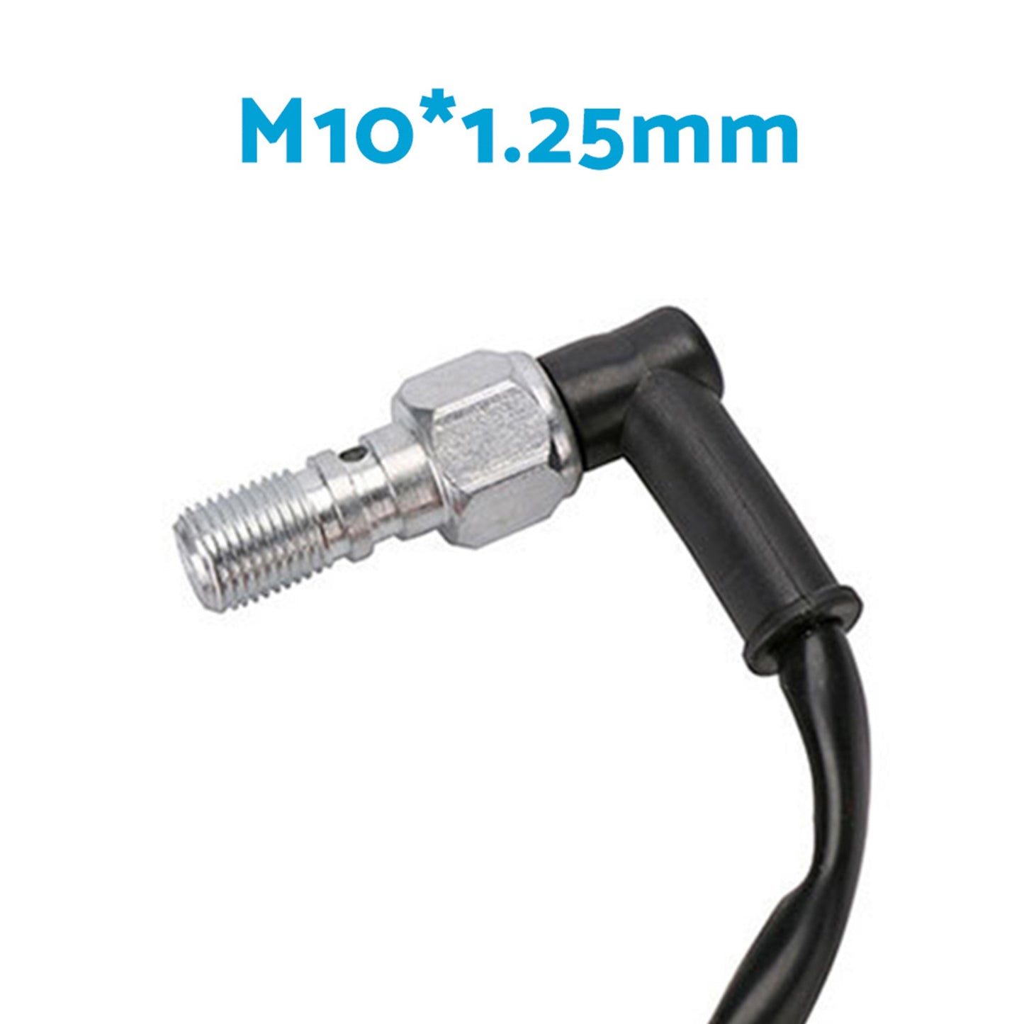 Universal Motorcycle Hydraulic Pressure Brake Light Switch M10x1.25 Banjo Bolt Suitable For All Motorcycles