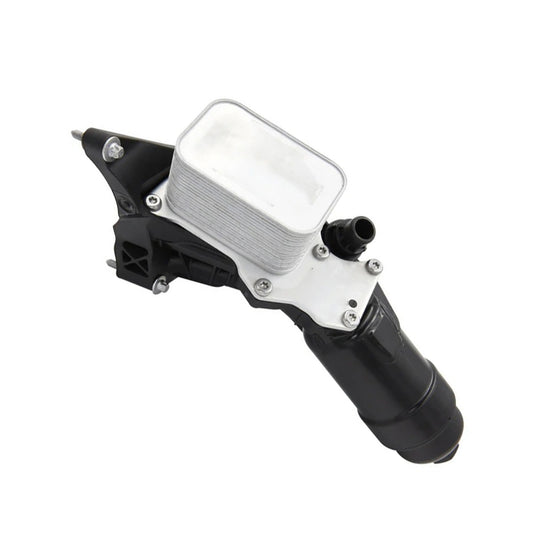 Black Engine Oil Cooler Filter Housing Suitable For BMW F20 / F22 / F30 / G30 / G32