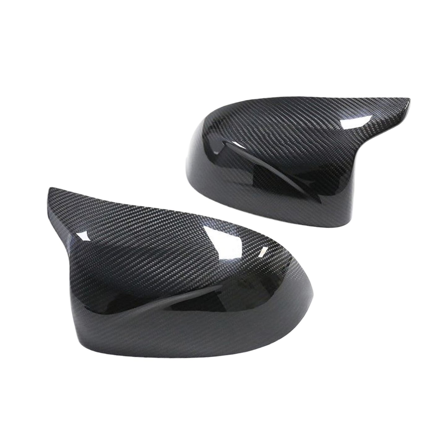 {{ Carbon Fiber Side Mirror Caps Suitable for BMW X5M F96 X6M F97 X3M F98 X4M F95 }} - Buy Car Parts Online at {{ Kaka Auto Parts }}.