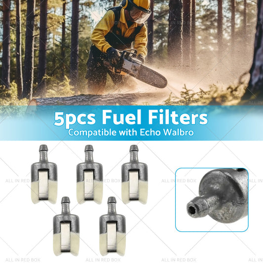 5PCS Fuel Filter Suitable for Homelite Echo Husqvarna Stihl Pouland Chainsaw