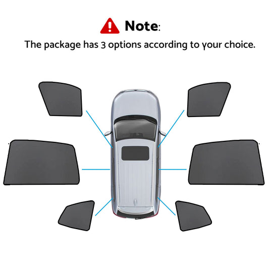 Car Window Sun Shades Magnetic Mesh Sun Blind Suitable for BMW X3 F97 2017-On