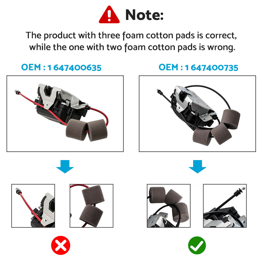 Rear Hatch Liftgate Door Lock Actuator Suitable For Mercedes-Benz W164 GL320