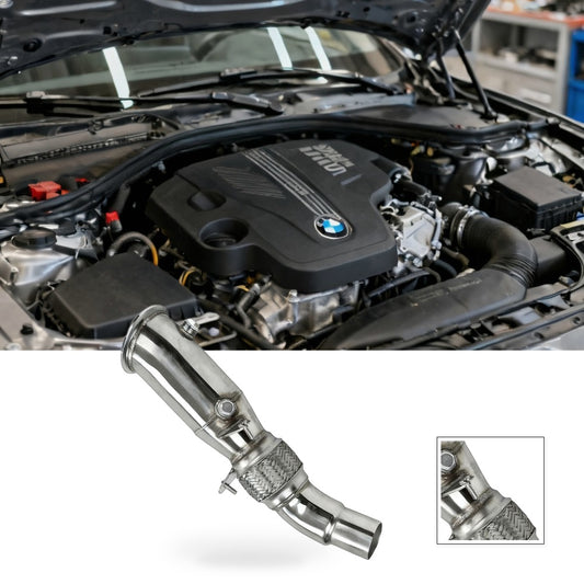 Exhaust Downpipe Suitable for BMW 328i 330i F30 N20 2.0L 2012-2014 DP29347