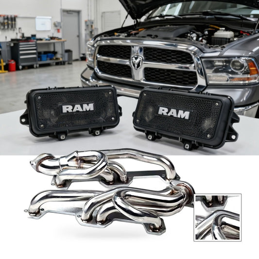Headers Suitable for Dodge Dakota Ram 1500 2500 3500 Pickup 5.2 5.9L Pair