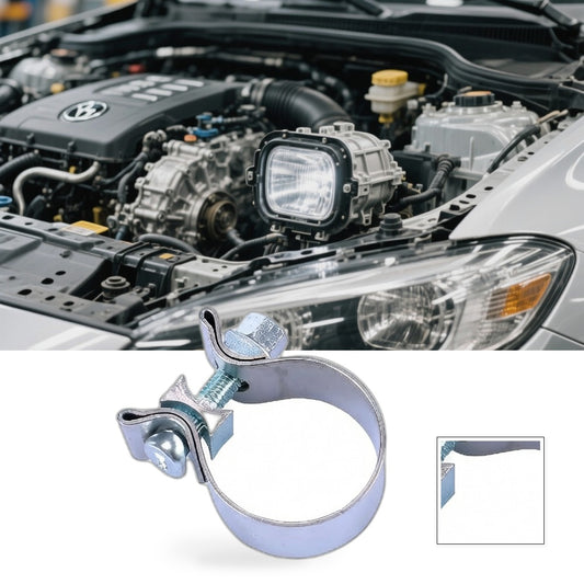 Narrow Band Clamp 2 Inches Pair of Packs Suitable for Exhaust Pipe