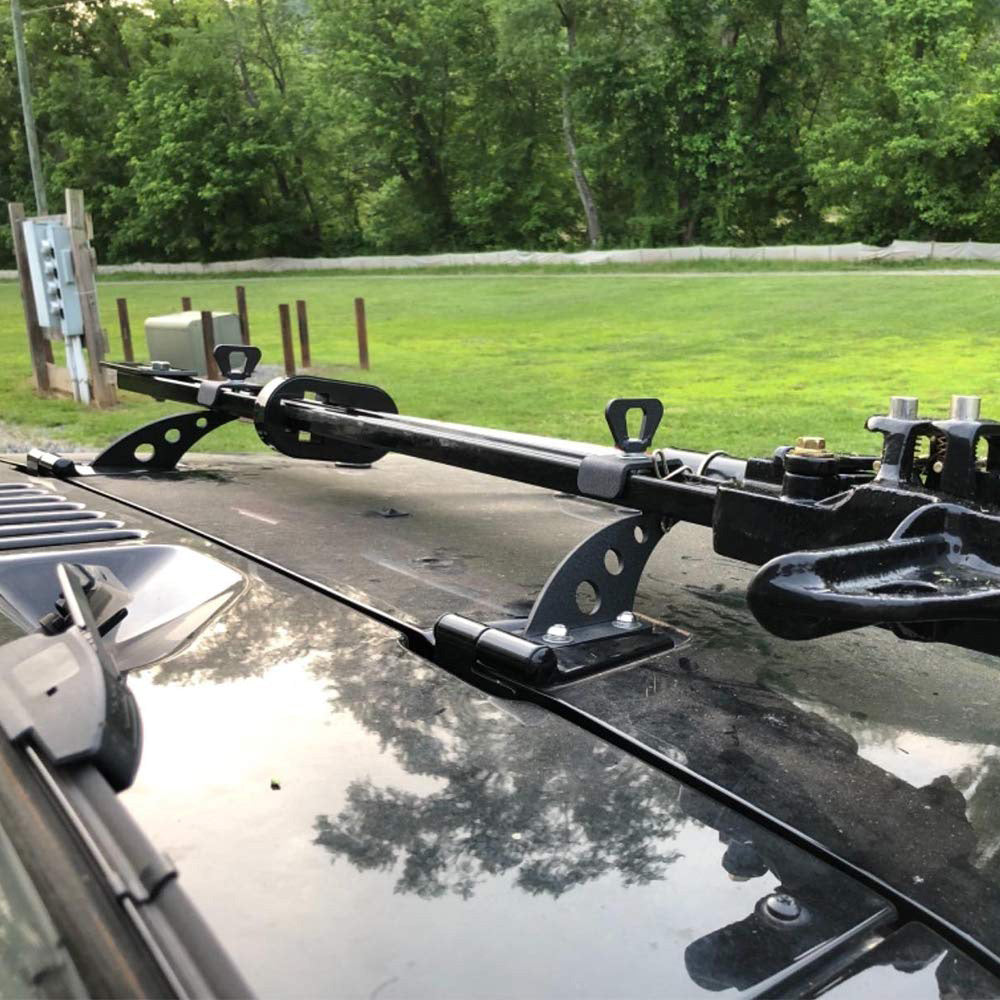 Jack Mount Bracket Hood and Rear Door Hinge Suitable for Jeep Wrangler JK JL 07-18