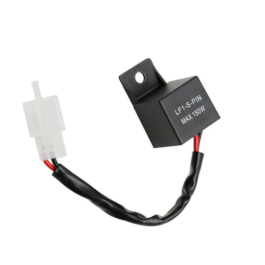 2-Pin Motorcycle LED Turn Signal Light Flasher Relay Suitable For Kawasaki / Yamaha Motorcycles
