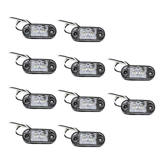 LED Side Marker Clearance Indicator Lights Suitable For Trailer Truck & RV 12V/24V