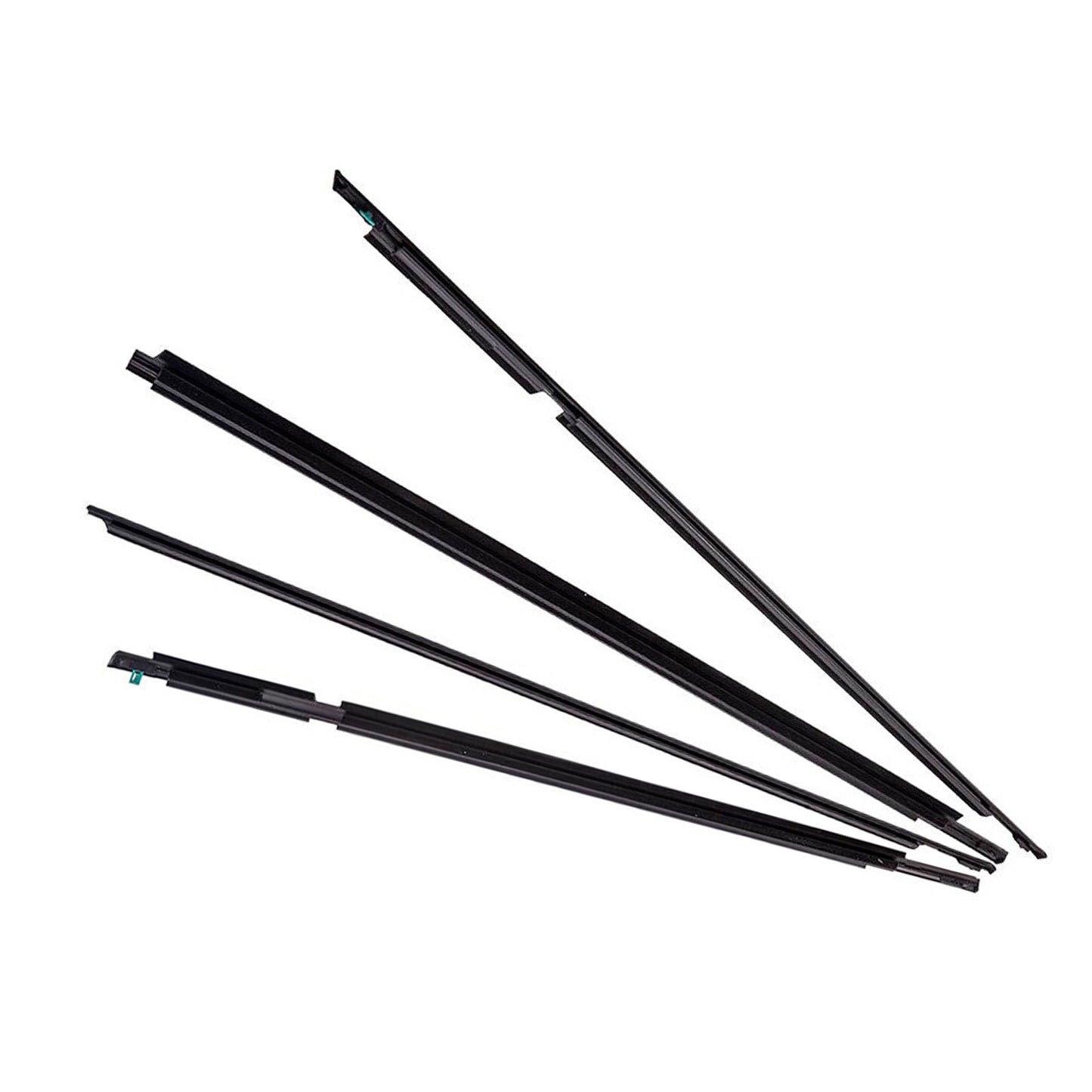 Weatherstrips Window Trim Seal Black Suitable For Toyota LandCruiser 100 / 105 / 120