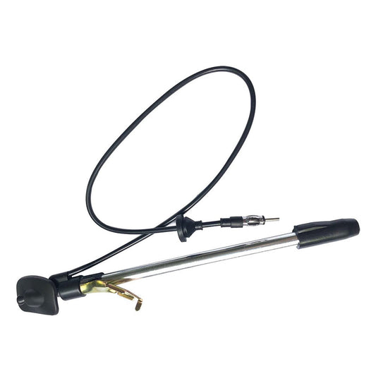 1x Radio Antenna Guard Mount Car Aerial 4 Sections Suitable For Nissan Navara D22