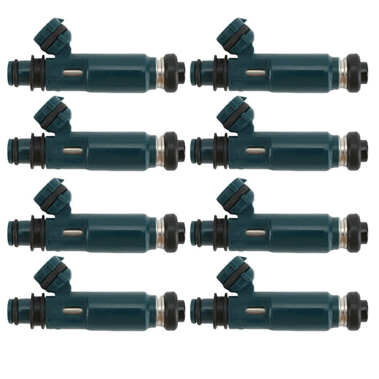8x Fuel Injectors Suitable For Toyota Land Cruiser Lexus 4.7L V8 23250-50040