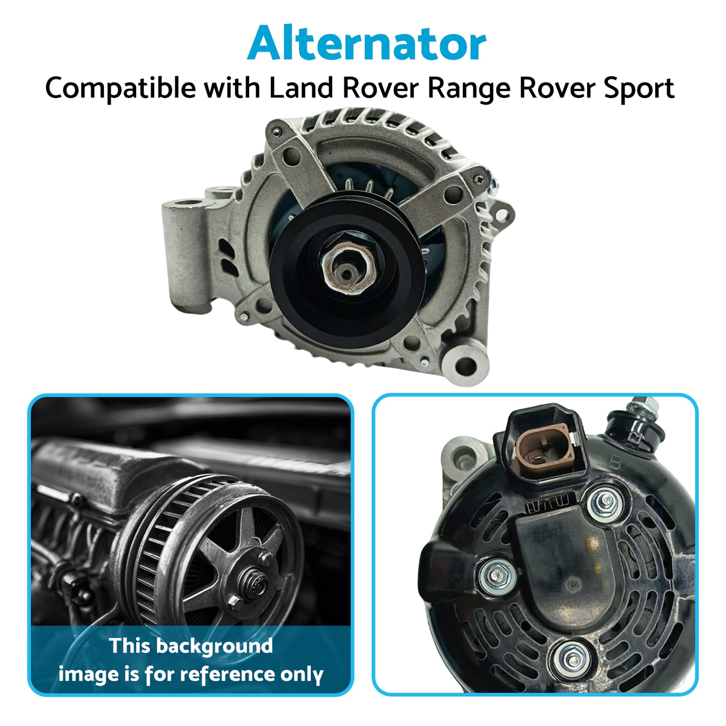 Alternator Suitable for Land Rover Range Rover Sport 3.0L Diesel 306DT 2009-2013