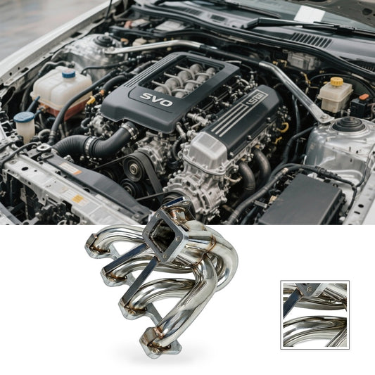 Exhaust Header Turbo Manifold Suitable for Ford Mustang SVO Thunderbird XR4Ti