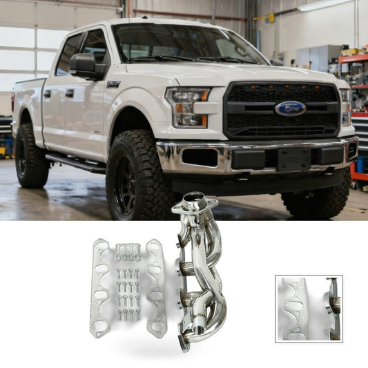Exhaust Header Suitable for Ford F150 F250 Bronco 87-96 5.8L V8 EH28947X