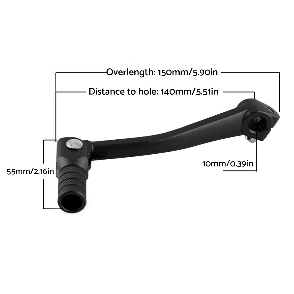 158mm 11mm Gear Lever Shifter Handle Suitable For 110cc & 125cc Pit Pro Quad Dirt Bike ATV