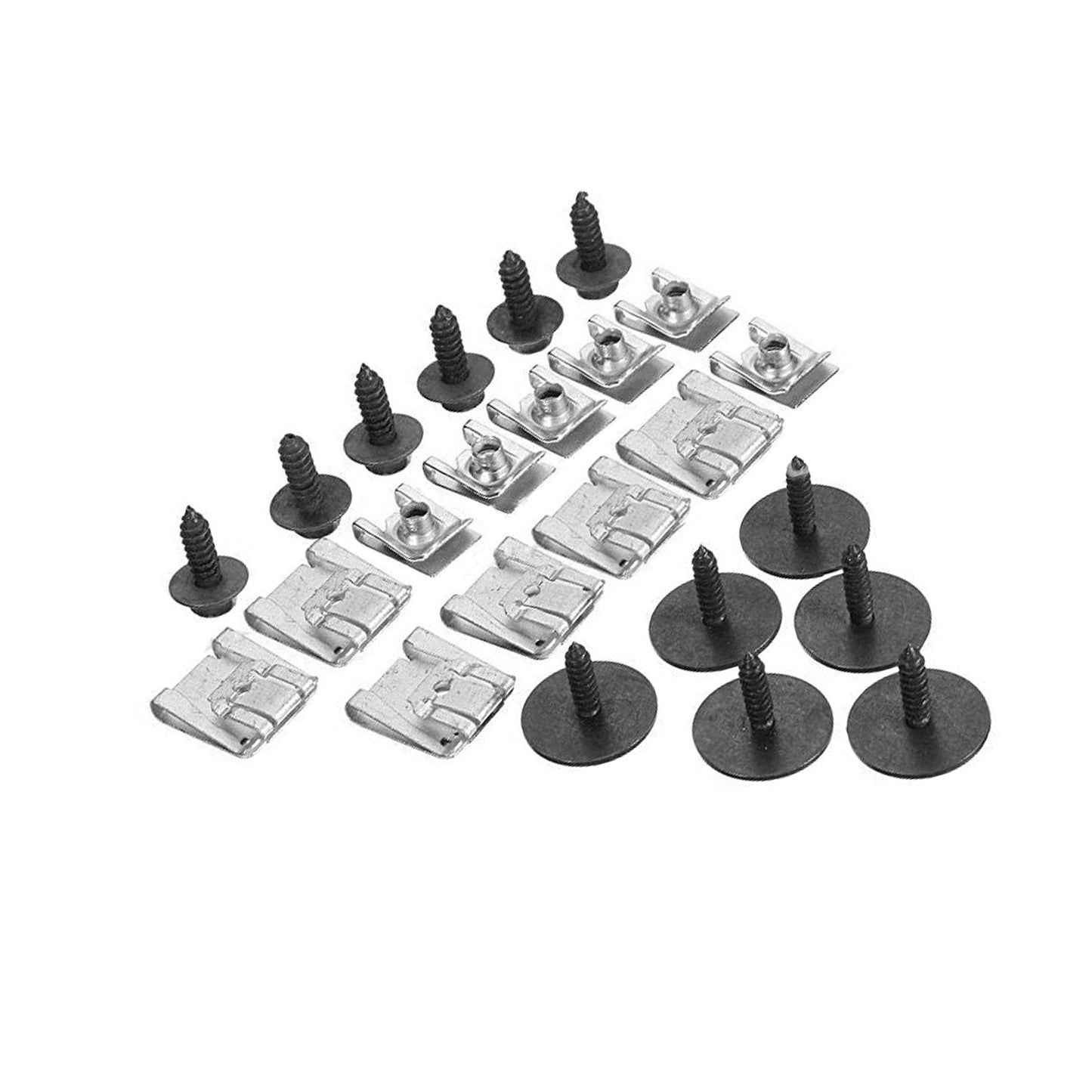 24x Engine Cover Undertray Fitting Clips Suitable For Mercedes C-Class W203 / S203