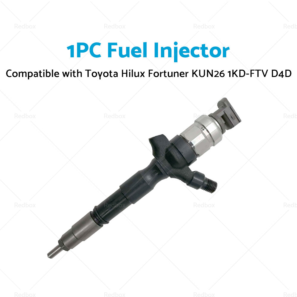 {{ Diesel Fuel Injector Suitable for Toyota Hilux Fortuner KUN26 1KD-FTV D4D 3. 0L }} - Buy Car Parts Online at {{ Kaka Auto Parts }}.
