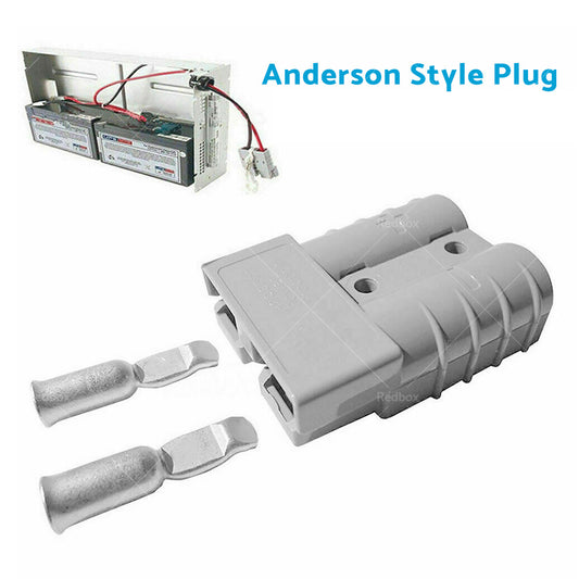 4 Sets 50A Anderson Plug Terminals Suitable For 4WD, Caravan, Camping & Solar Car Applications