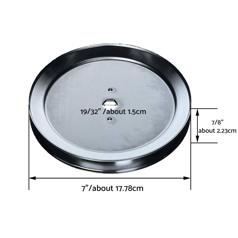 {{ 2x Blade Spindle Pulley Suitable For D and L John Deere Sabre Mowers D105 GX20367 }} - Buy Car Parts Online at {{ Kaka Auto Parts }}.