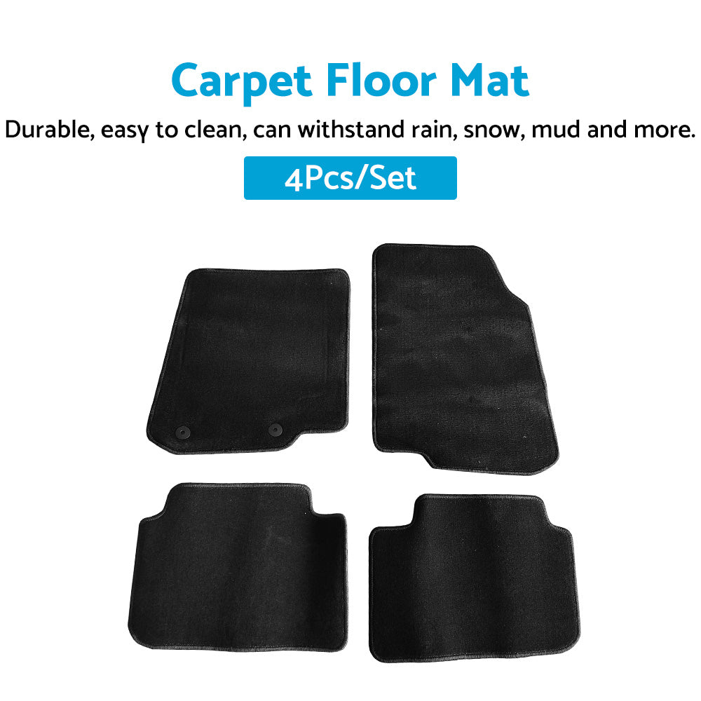 {{ 4Pcs Set Carpet Floor Mat Suitable For Ford Falcon FG XR6 XR8 MK1 XR Series }} - Buy Car Parts Online at {{ Kaka Auto Parts }}.