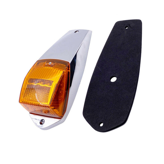 5x Roof Marker Lights 17 LED Clear Amber 12V Suitable For Truck Cab Top Running Light