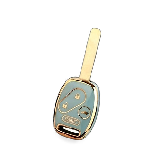 Honda Accord CRV City Fit Civic Car Key Case Key Bag Protective Cover Gold Edge