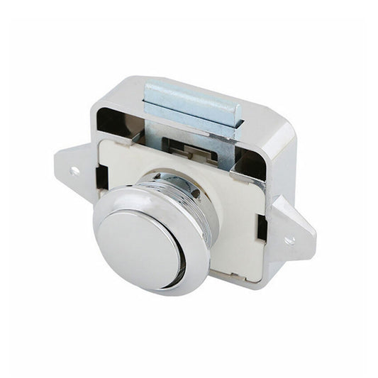 Push Button Latch Knob Catch Lock Suitable For RV Drawer Cupboard Door Caravan Cabinet