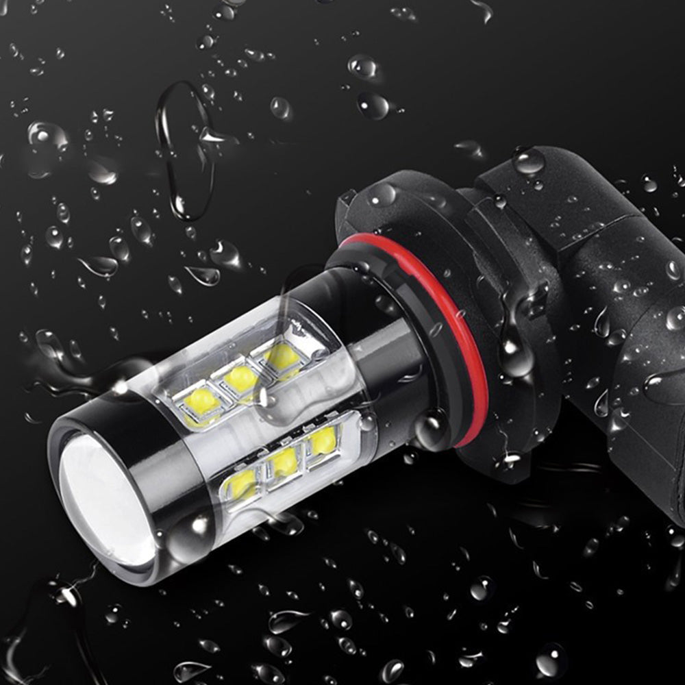 2x 9006 HB4 LED Car Fog Light Headlight Bulb Lamps 6500K White 80W