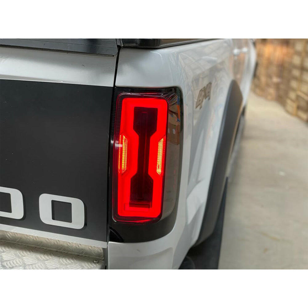 Smoked LED Rear Tail Light Lamp Set Suitable For Holden Colorado RG 2012-2020
