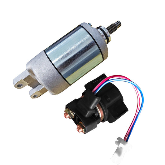 Starter Motor w Relay Solenoid Suitable For Honda TRX300 TRX300FW FourTrax 300