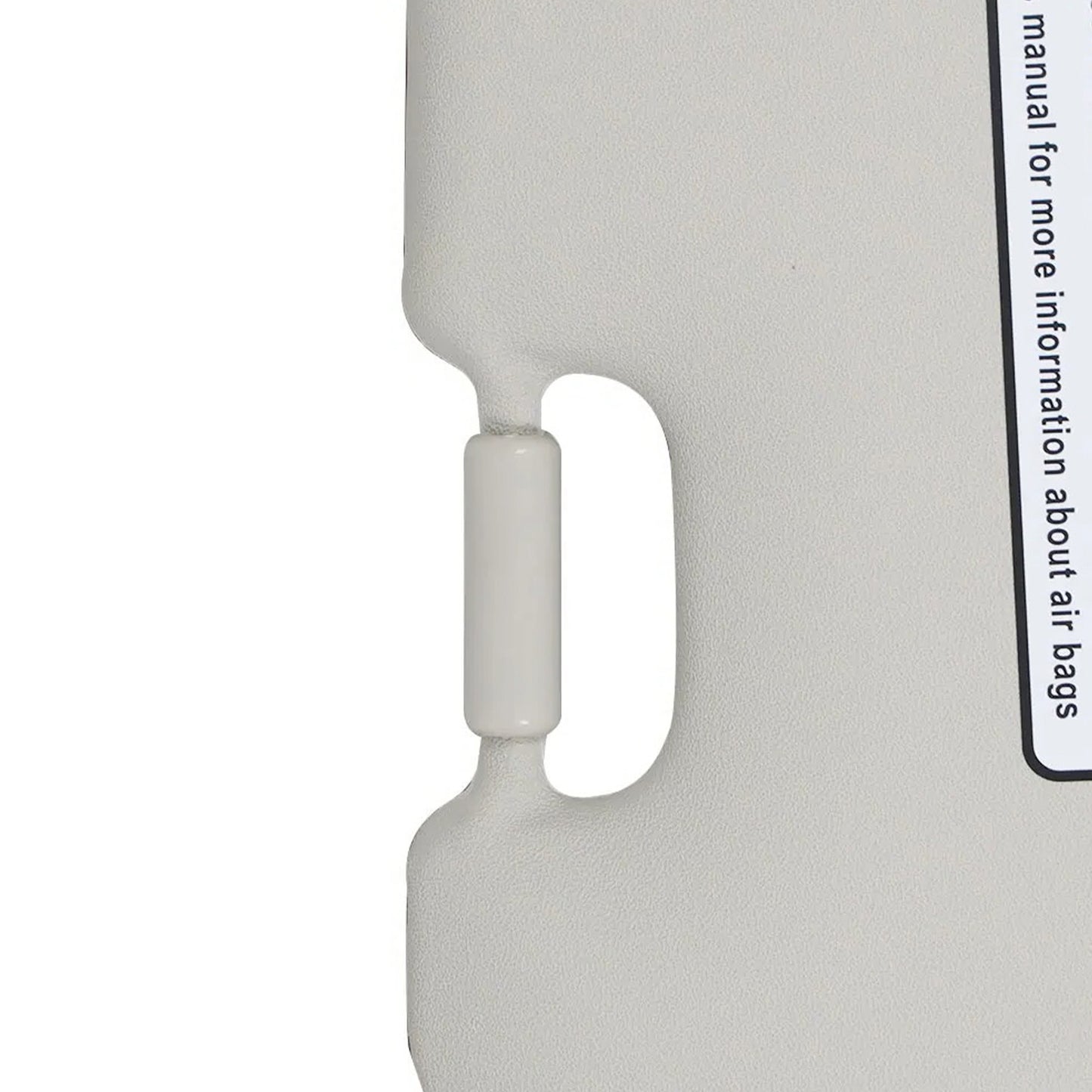 1x Right Driver Side Sun Visor Gray Suitable For Mazda 3 2010-2013 BBM369-270C-75