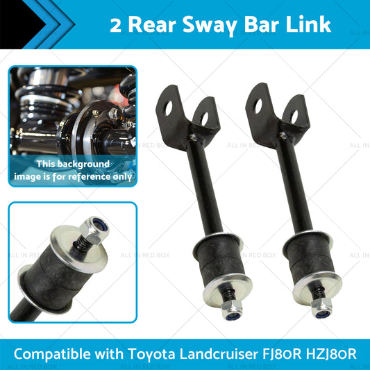 2 Rear Sway Bar LinkBush Kit Suitable for 92-19 Toyota Landcruiser FJ80R HZJ80R