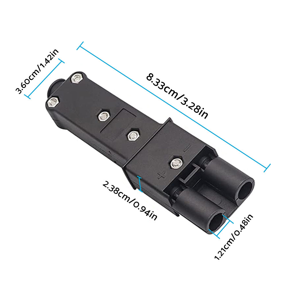 DC Charger Plug Suitable For Yamaha G19 G22 Golf Cart 48V MAC Chargers JR1-H235A-00