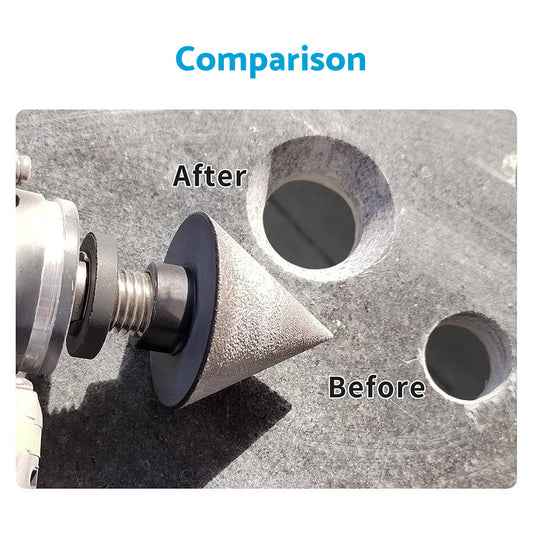 60° 50mm Diamond Chamfer Finger Bit Suitable For Ceramic Tile Milling & Edge Cutting