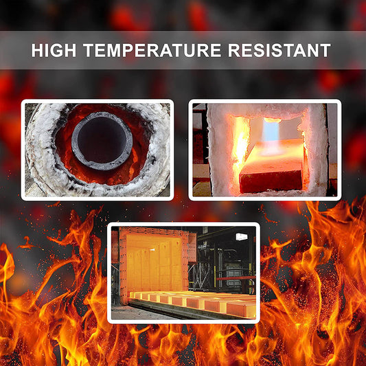 Ceramic Fiber Blanket High Temperature Thermal Fireproof Insulation Mat 0. 61M*1M