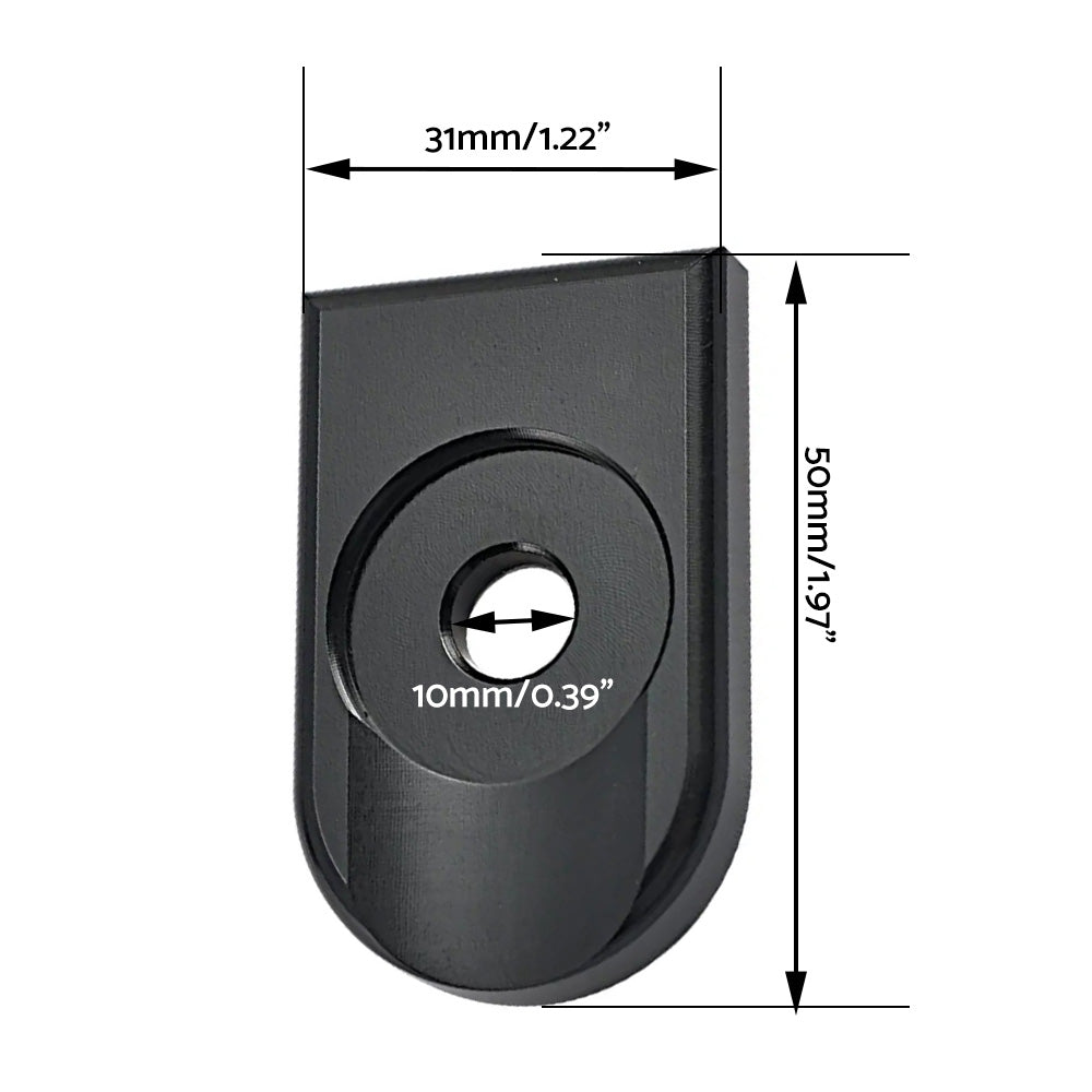 Seat Bolt Tab Screw Mount Knob Cover Suitable For Harley Sportster, Dyna & Softail