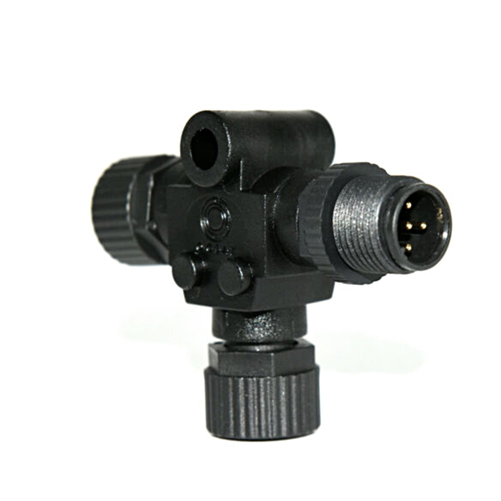 NMEA2000 5-Pin T Connector Suitable For Garmin / Lowrance / Simrad / B&G / Navico Networks Black