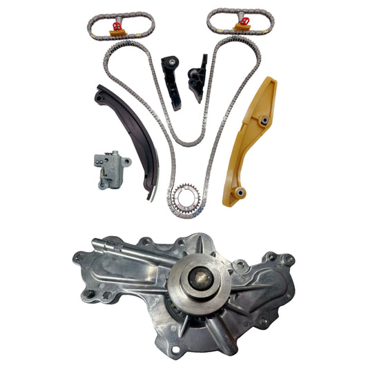 Timing Chain Kit & Water Pump Suitable For Ford Edge Explorer F150 Flex Mustang 3.5L 3.7L 5.0L