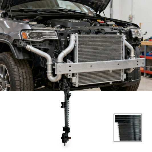 Radiator Suitable for Jeep Grand Cherokee WK2 Laredo Overland 3.0L CRD Diesel