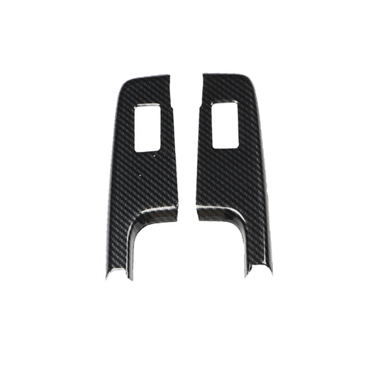 Carbon Fiber Pattern Window Lift Trim Suitable For Isuzu D-Max / Dmax 2021-2023