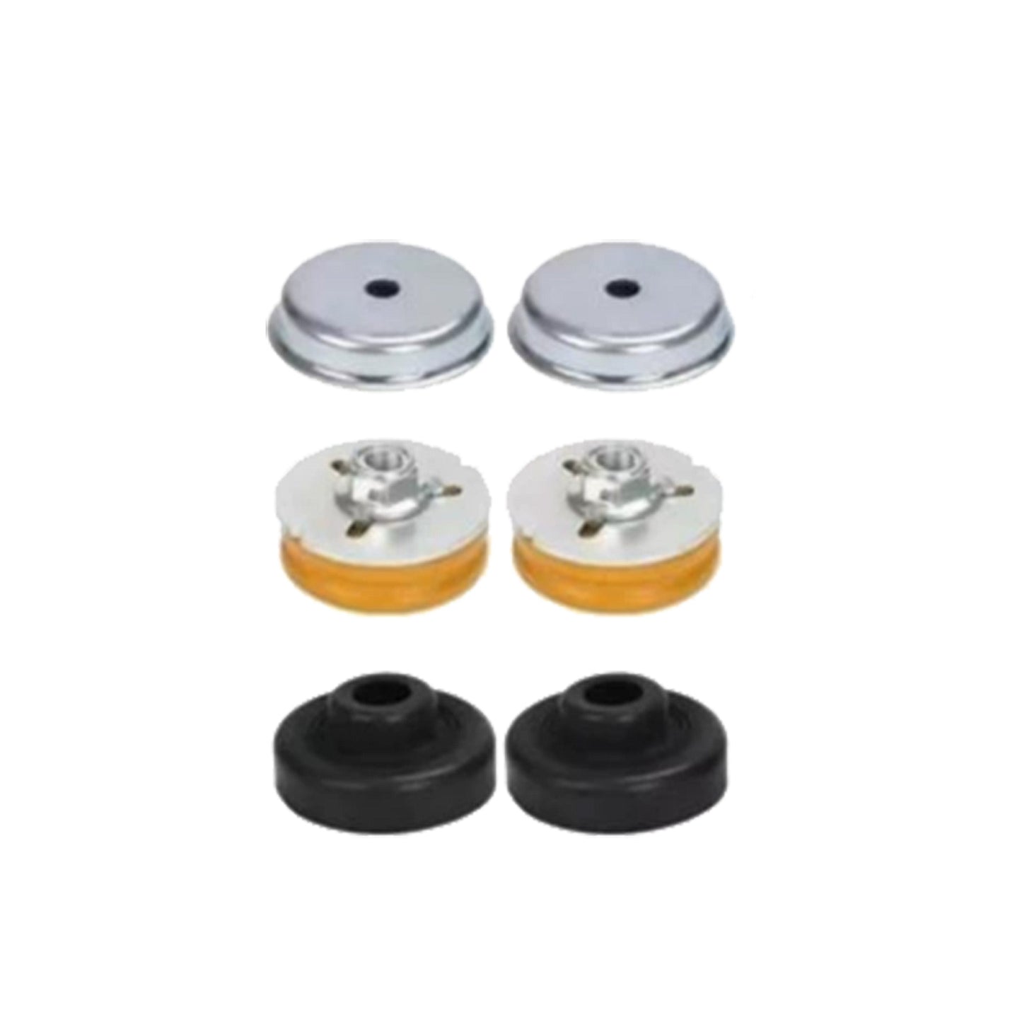 Pair Rear Strut Mount Tops Bump Stop Suitable For BMW 1' E87/E88 3'E 91/E92/E90