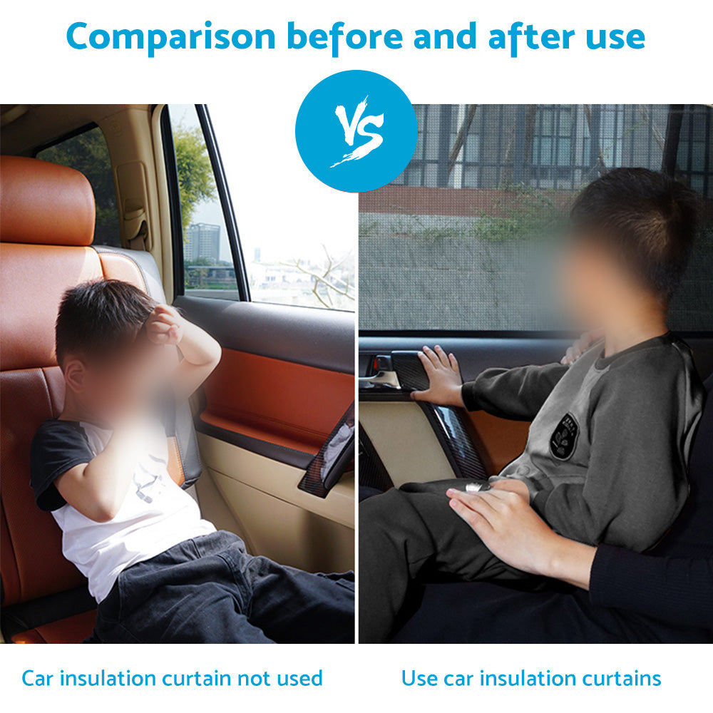 4x Foldable Window Mesh Sun Shade Suitable For Honda CR-V CRV 2012-2017