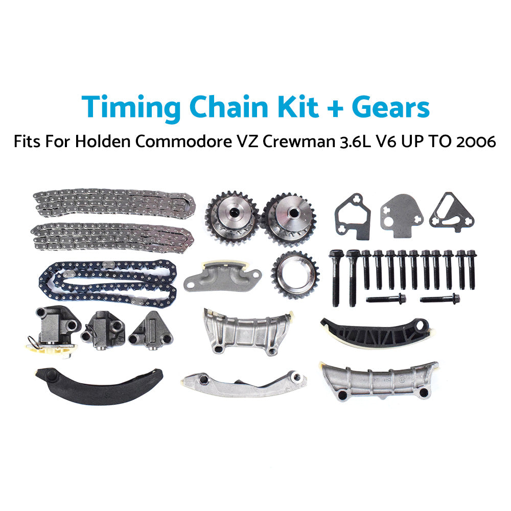 {{ Timing Chain Kit Gears For Holden Commodore VZ Crewman 3. 6L V6 UP TO 08 or 2006 }} - Buy Car Parts Online at {{ Kaka Auto Parts }}.