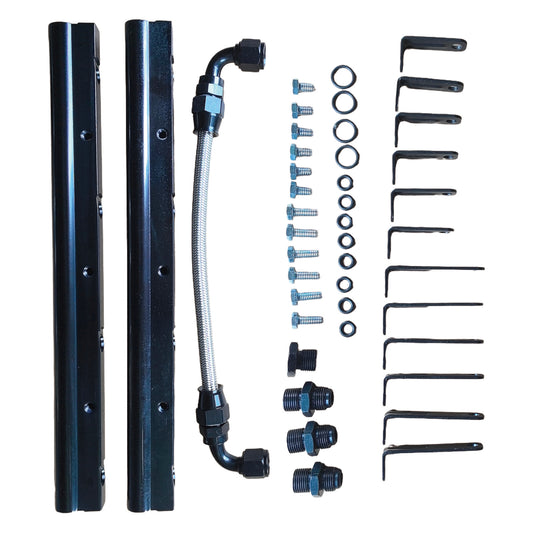 Intake Manifold with Fuel Rail Suitable For Chevy GM LS1 / LS2 / LS6 Engine Dual Plane