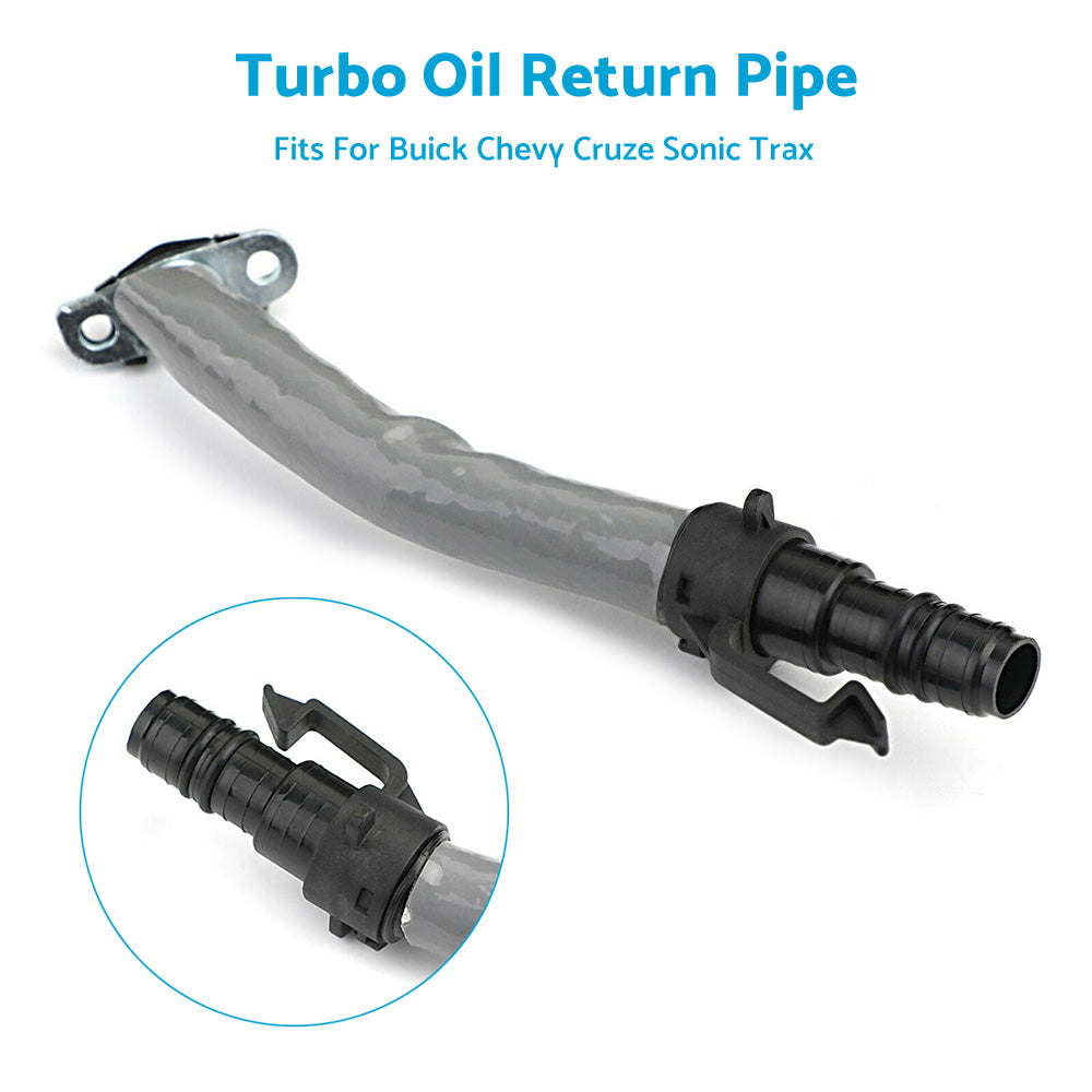 Turbo Oil Return Drain Pipe Tube Fits For Buick Chevy Cruze Sonic Trax 55587854