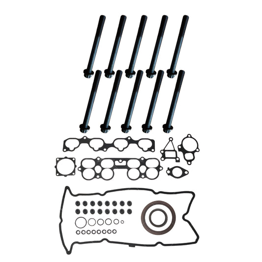 VRS Head Gasket Kit with Bolt Set Suitable For Nissan X-Trail T30 2.5L QR25DE 2001-2007