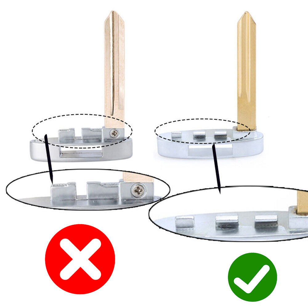 Smart Remote Car Key Shell Case 3 Buttons Suitable For Holden Captiva 7 CG7 2014-2018