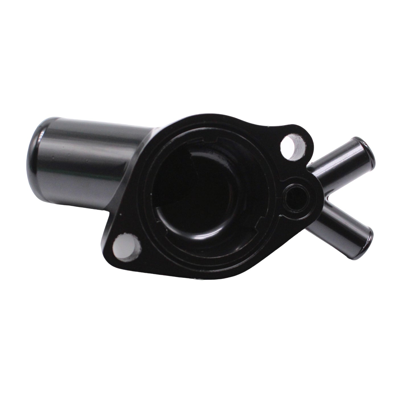 Black Twin Port Thermostat Housing Suitable for Holden V8 253 308 WB LH LX HX HZ